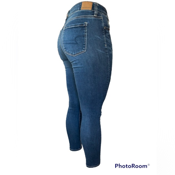 American Eagle Ne(x)t Level Stretch Skinny Distressed Denim Jegging - Picture 4 of 5